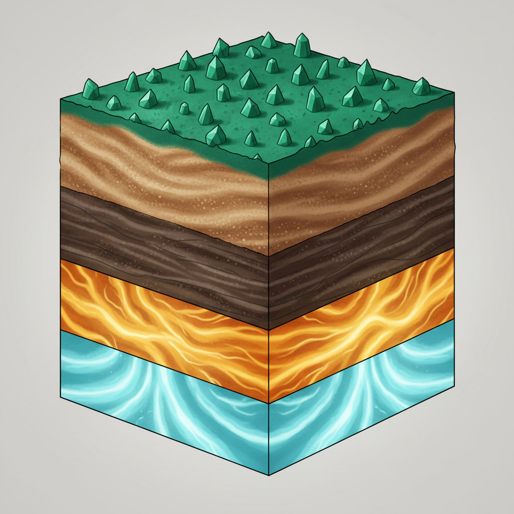Пять типов данных как слои почвы